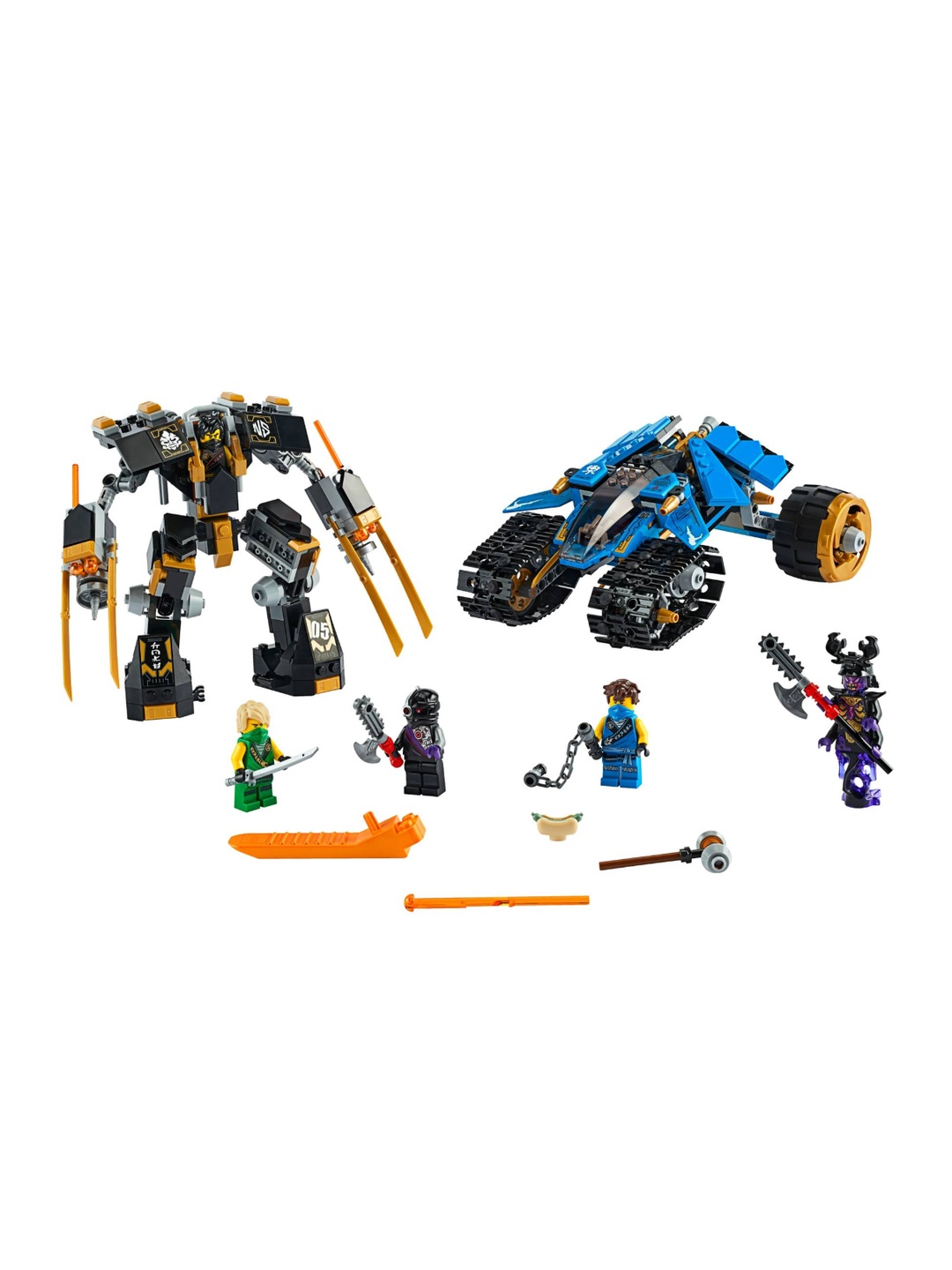 LEGO NINJAGO Chaqmoq yo‘ltanlamasi konstruktori 71699 - 