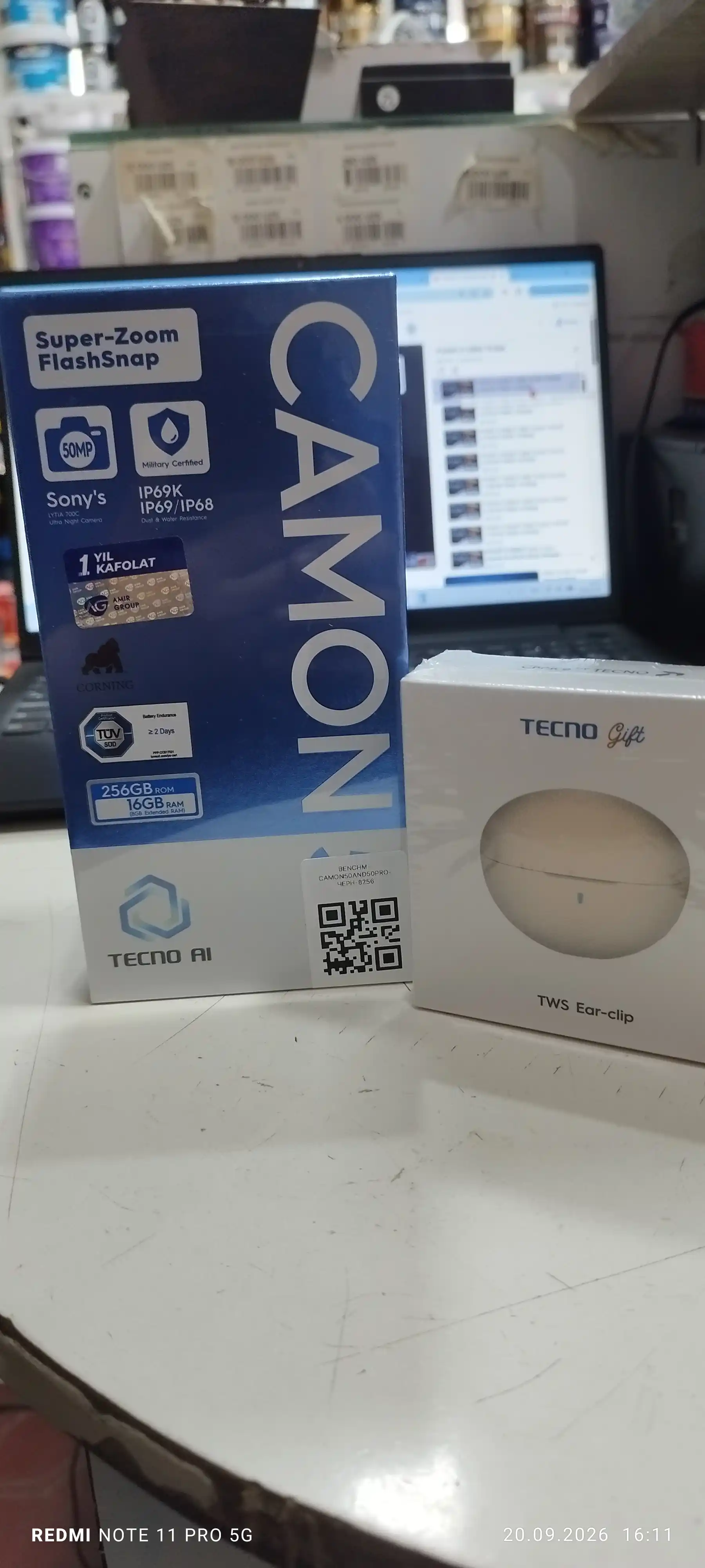 Смартфон камерофон TECNO CAMON 50 и 50 Pro, 8/256 GB, AMOLED 144 Hz