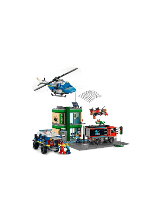Конструктор LEGO City Полицейская погоня в банке 60317