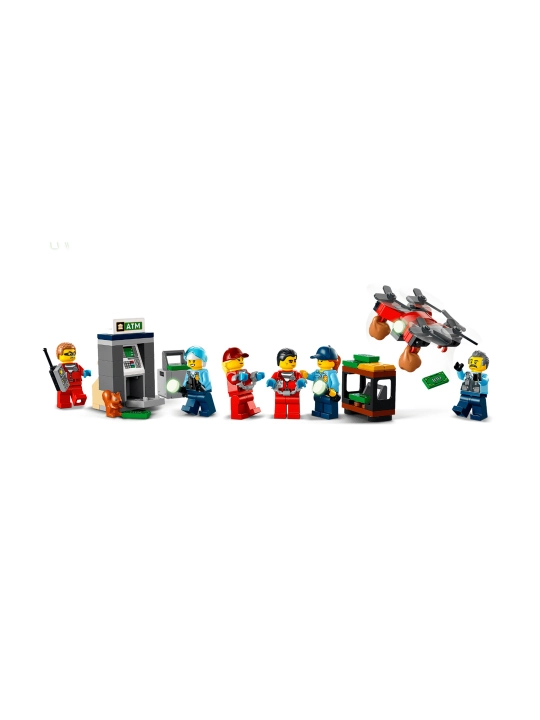 Конструктор LEGO City Полицейская погоня в банке 60317
