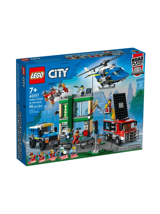 Конструктор LEGO City Полицейская погоня в банке 60317