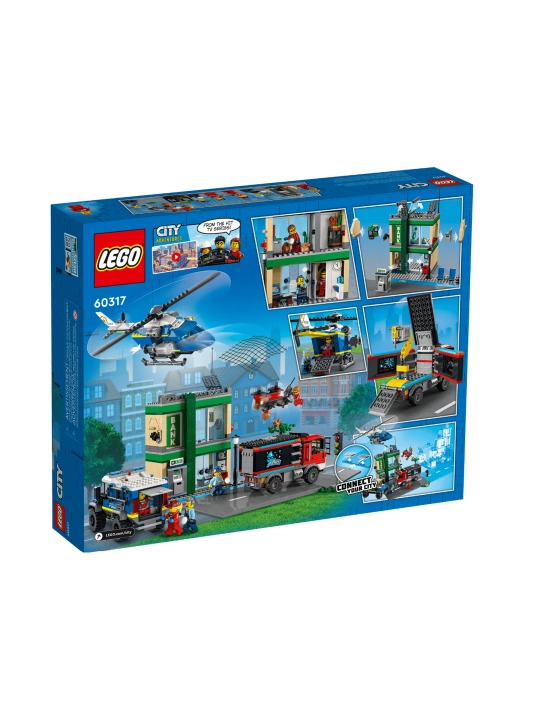 Конструктор LEGO City Полицейская погоня в банке 60317