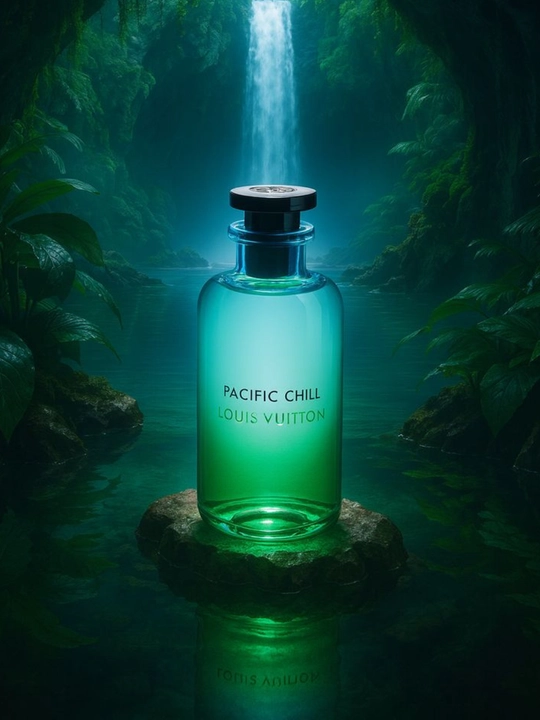 Louis Vuitton Pacific Chill parfyumeriyasi, atirlari, quyma idishi, yangi unisex ifori, EDP yozgi