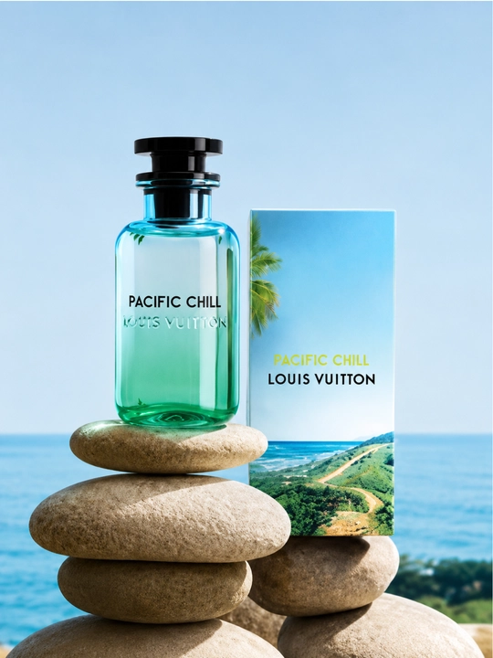 Louis Vuitton Pacific Chill parfyumeriyasi, atirlari, quyma idishi, yangi unisex ifori, EDP yozgi