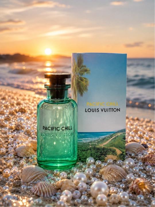 Louis Vuitton Pacific Chill parfyumeriyasi, atirlari, quyma idishi, yangi unisex ifori, EDP yozgi