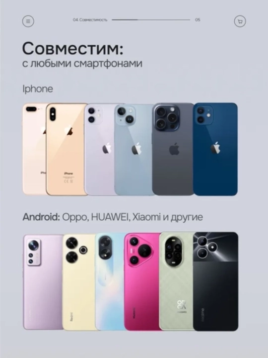 HOCO Q39 Power Bank 20000 мАч – с 2 встроенными кабелями