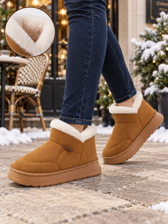 Угги женские зимние DIMORE SnowNest, с мехом, на толстой подошве