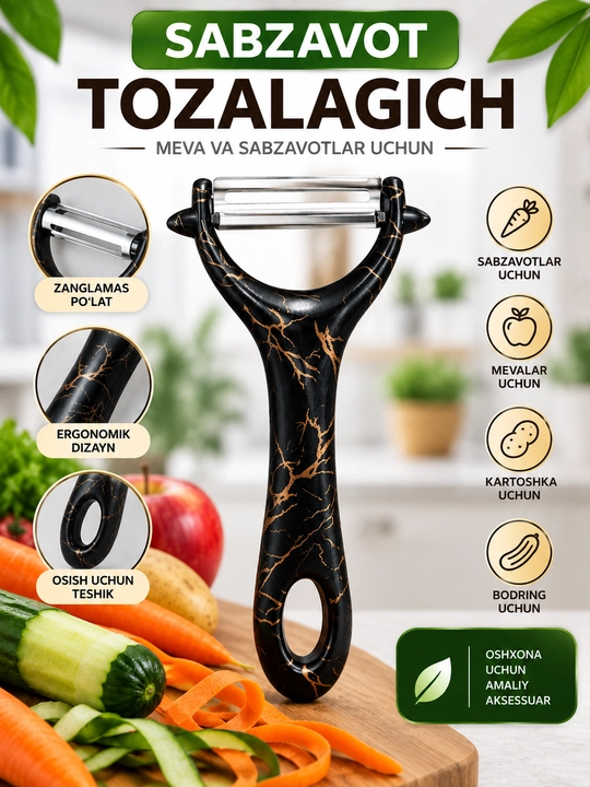 Sabzavot tozalagich, meva tozalagich, sabzi tozalagich, oshxona tozalagich - 
