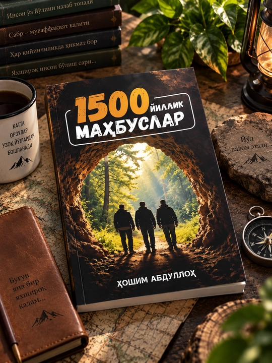 Книга Узники 1500 лет — Хашим Абдуллох, научно-фантастический роман - 