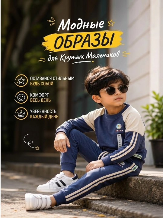 Детский спортивный костюм, толстовка брюки, осень-весна 2-3-4-5 лет