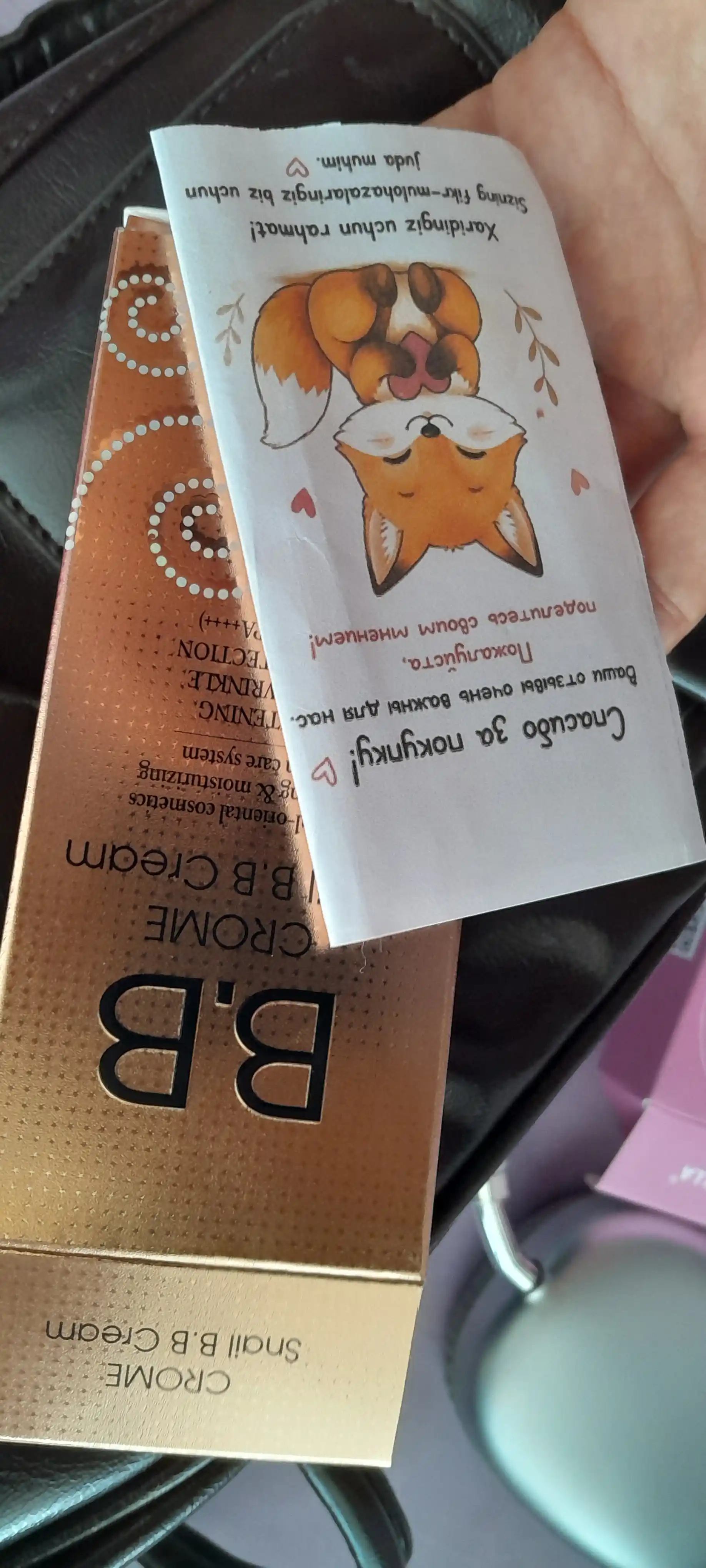 CROME SNAIL BB krem SPF 50, с муцином улитки, отбеливающий тональный крем