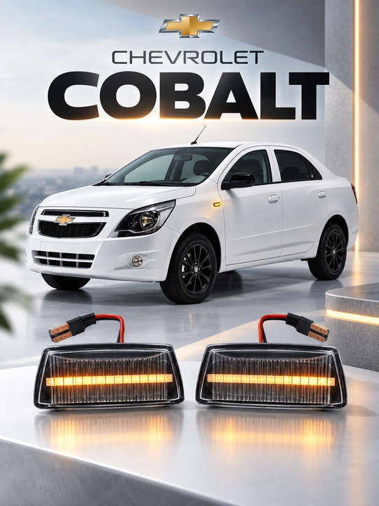 LED-поворотники на крыло с бегущим эффектом, Cobalt, Lacetti, Tracker 2, Onix и Monza - 