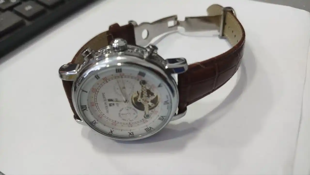 Erkaklar qo‘l soati, Patek Philippe mexanik soati, hujjatlar bilan, qo‘l fabrikasi bilan