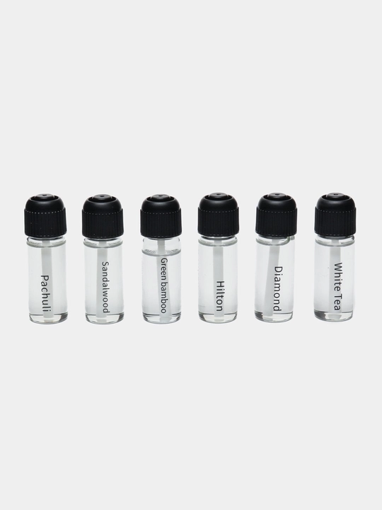 6 ta ifor suyuq hidlar flakonda Ultrasonic elektr diffuzor uchun avtomobilga