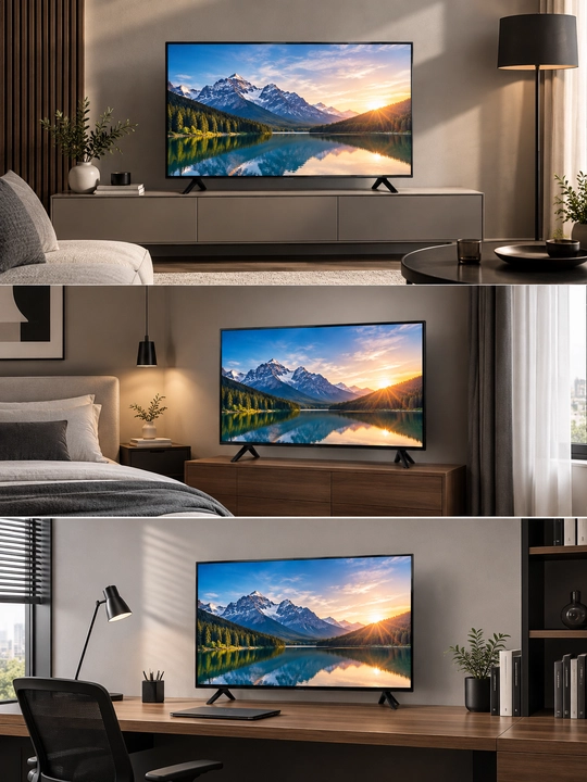 Телевизор Vesta V32KH5500,TV,подключение по Bluetooth и Wi-Fi,Smart TV телевизор,смарт ТВ