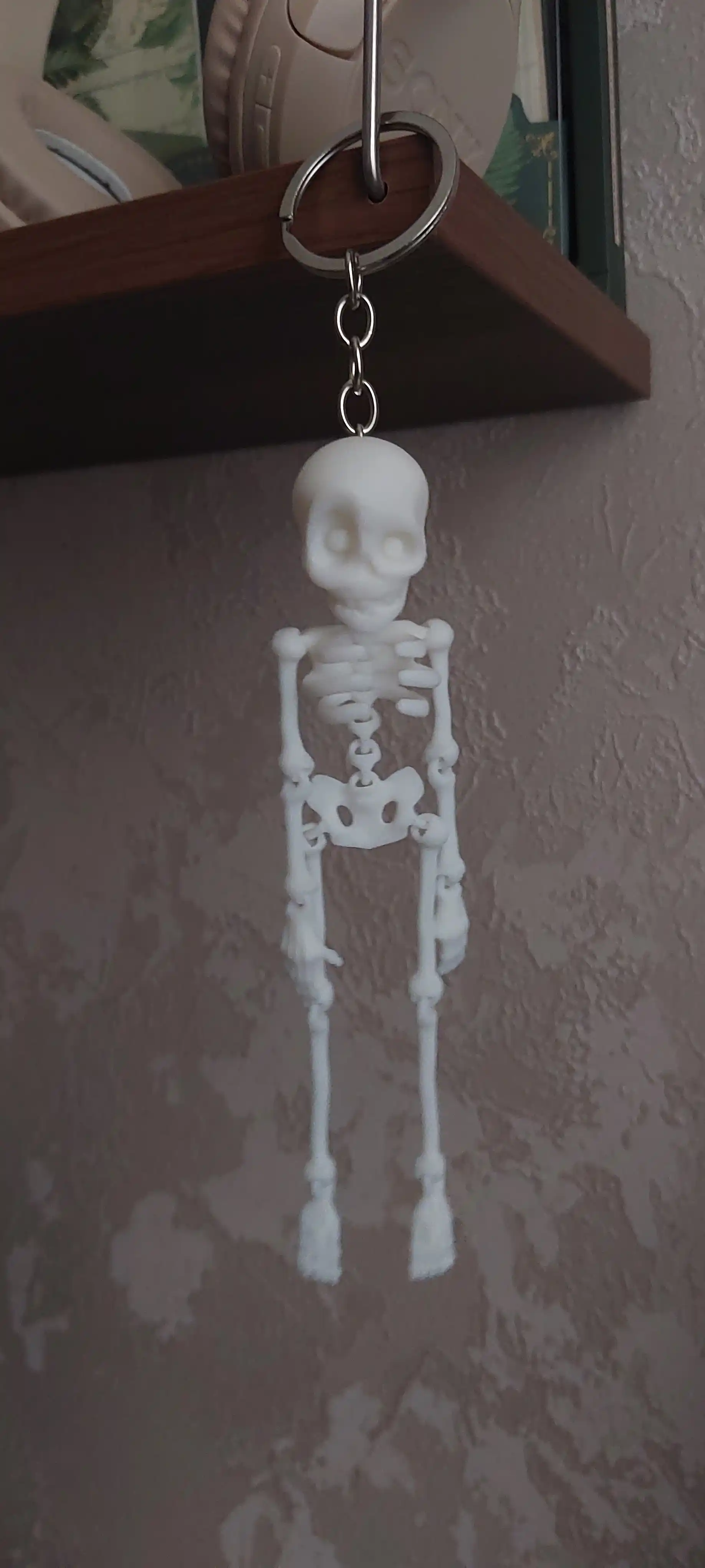 Qo‘zg‘aluvchan brelok odam skeleti, artikulyatsiyalangan brelok