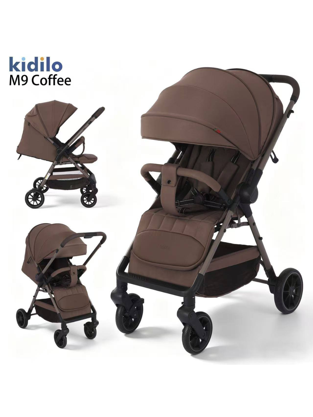 Детская прогулочная коляска Kidilo M9/M9F