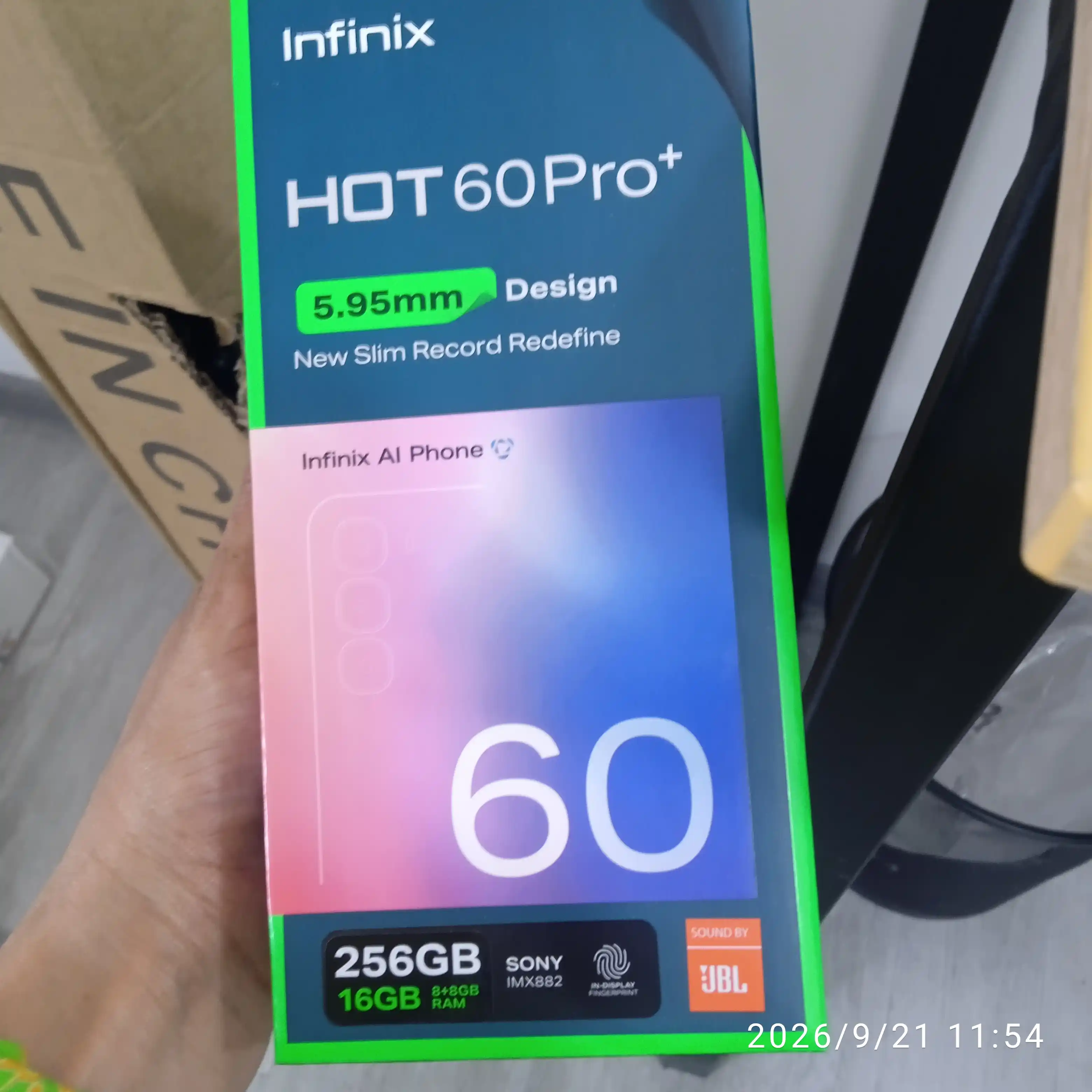Смартфон Infinix HOT 60 Pro+, 8+8 16, 256 ГБ, Акция со скидкой!