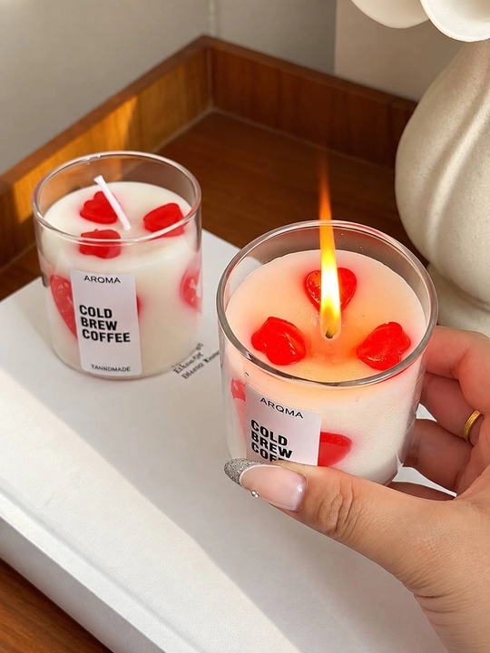 Aroma sham, ofis, uy uchun turli xildagi shamlar, dekorativ, bayram uchun sovg'a