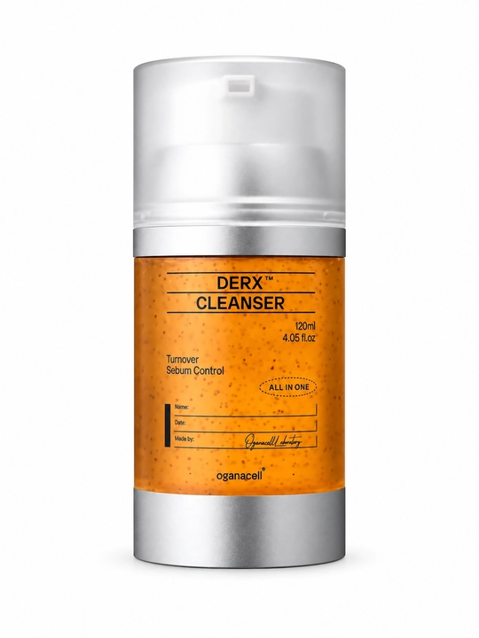 Гель-пенка для умывания OGANACELL DERX Cleanser, 120 мл - 