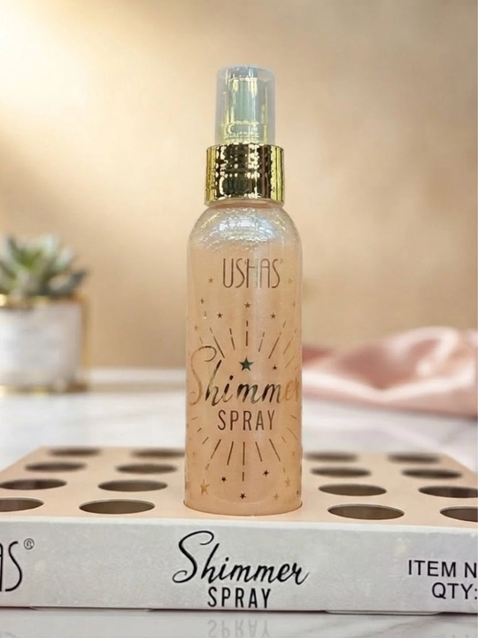 USHAS Yuz va Tana uchun Yaltiroq Sprey (Shimmer Spray) - 