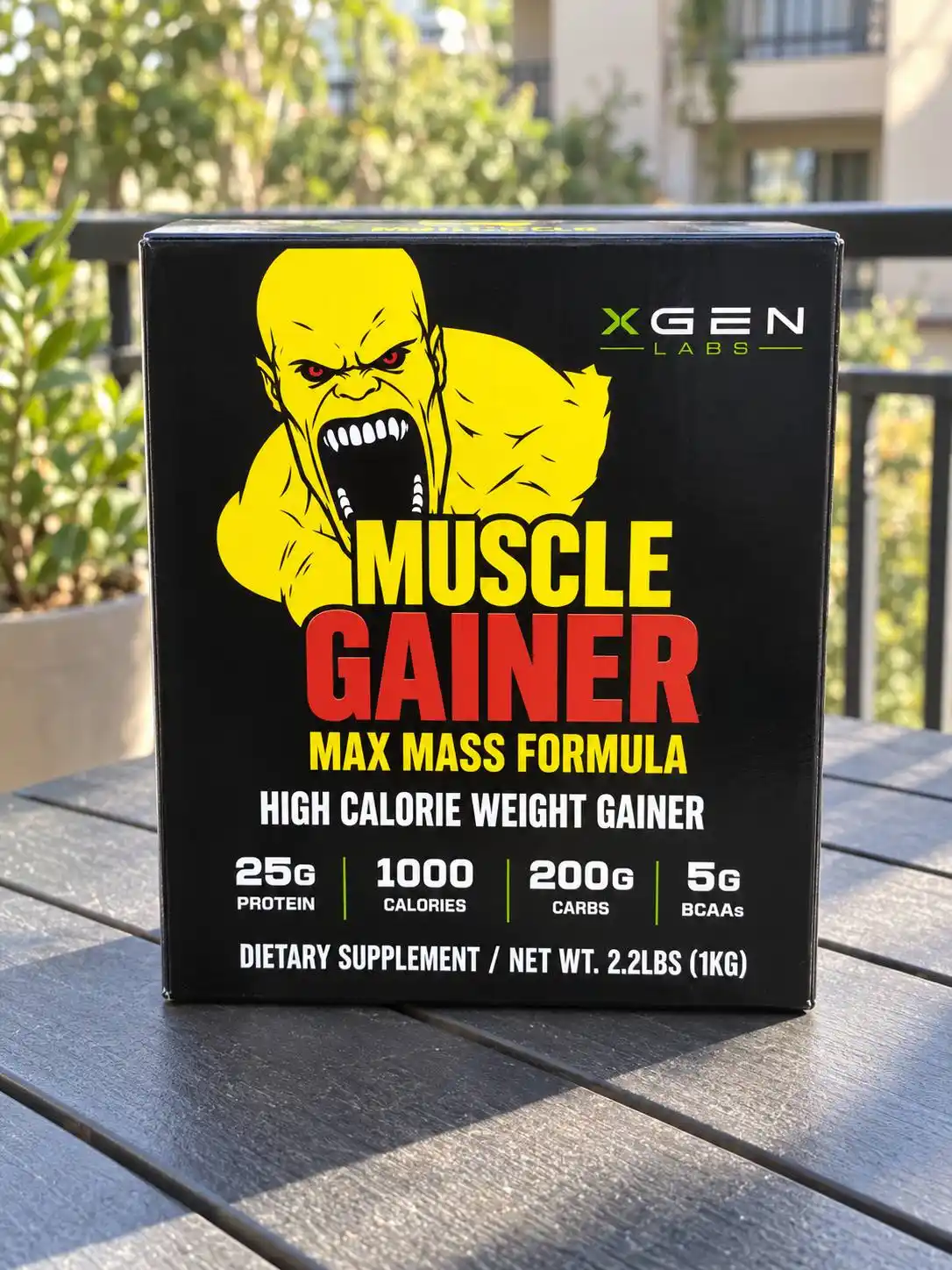 Geyner MUSCLE GAINER Mushak massasini oshirish uchun , 1-3-7 kg