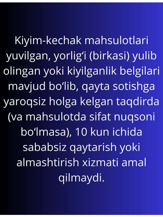 Ayollar uchun klassik angor nimcha