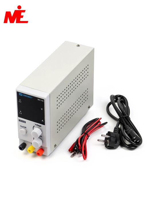 LONGWEI LW-K3010D 30V 10A laboratoriya bloki, 0–30V 0–10A, 300W, raqamli displey