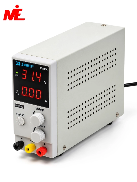 LONGWEI LW-K3010D 30V 10A laboratoriya bloki, 0–30V 0–10A, 300W, raqamli displey