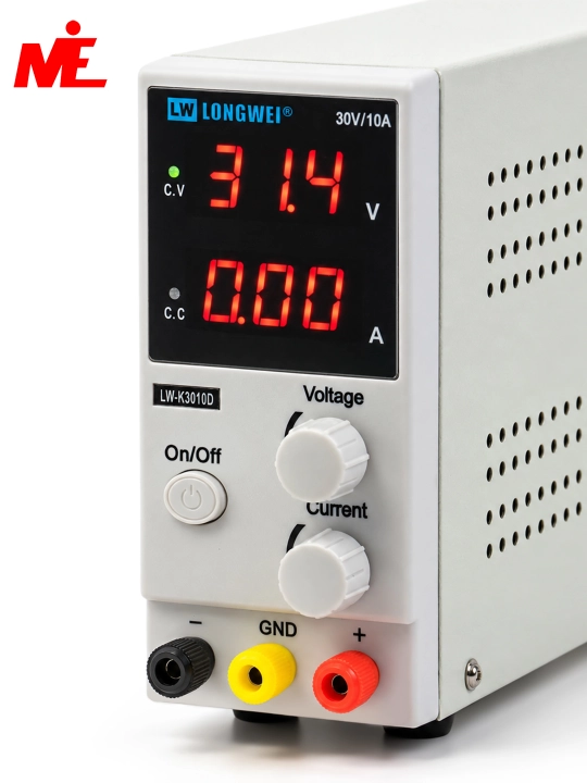 LONGWEI LW-K3010D 30V 10A laboratoriya bloki, 0–30V 0–10A, 300W, raqamli displey - 