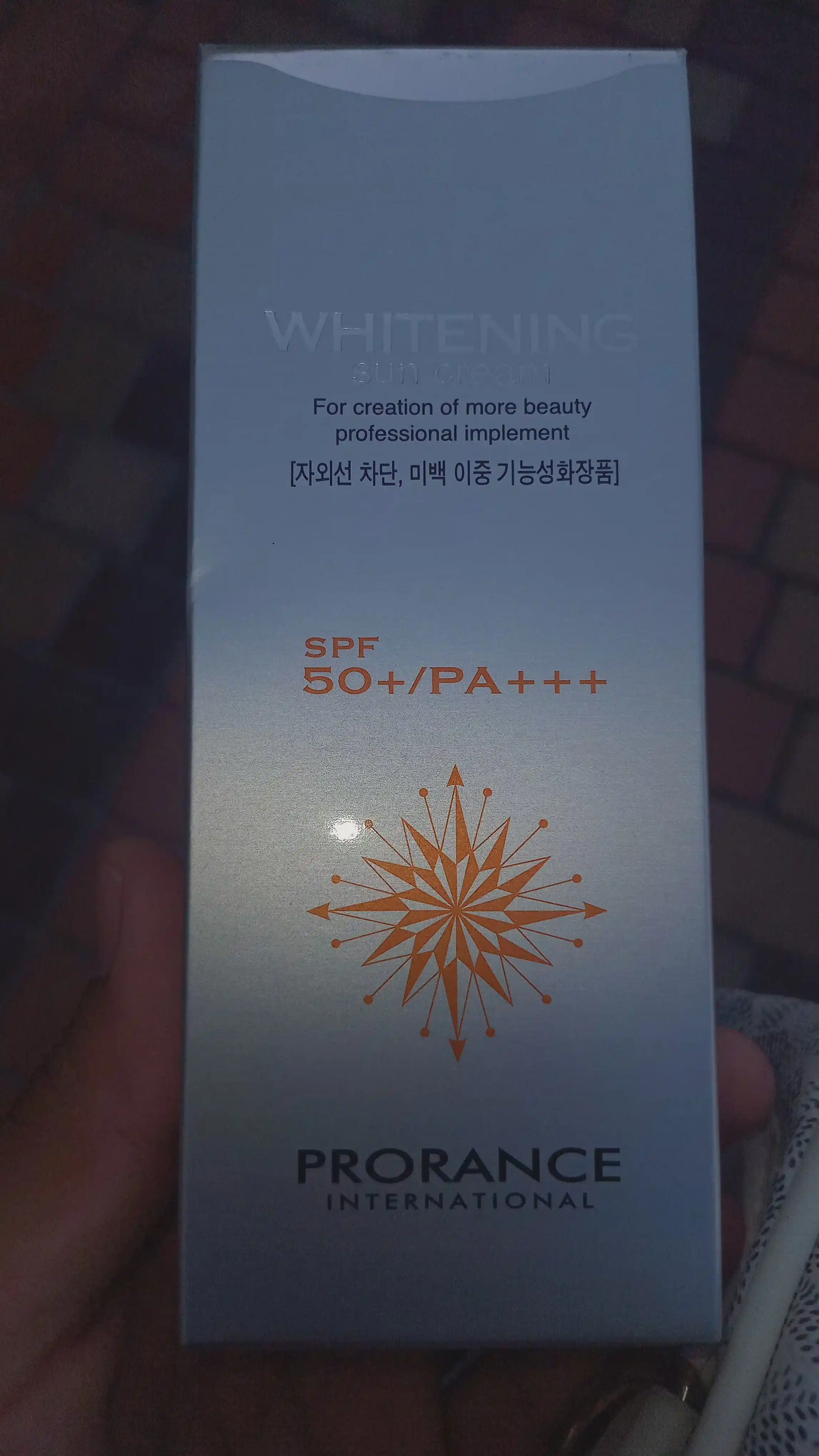 Prorance SPF 50+ oqartiruvchi quyoshdan himoyalovchi krem, pigmentatsiyaga qarshi, 70 ml