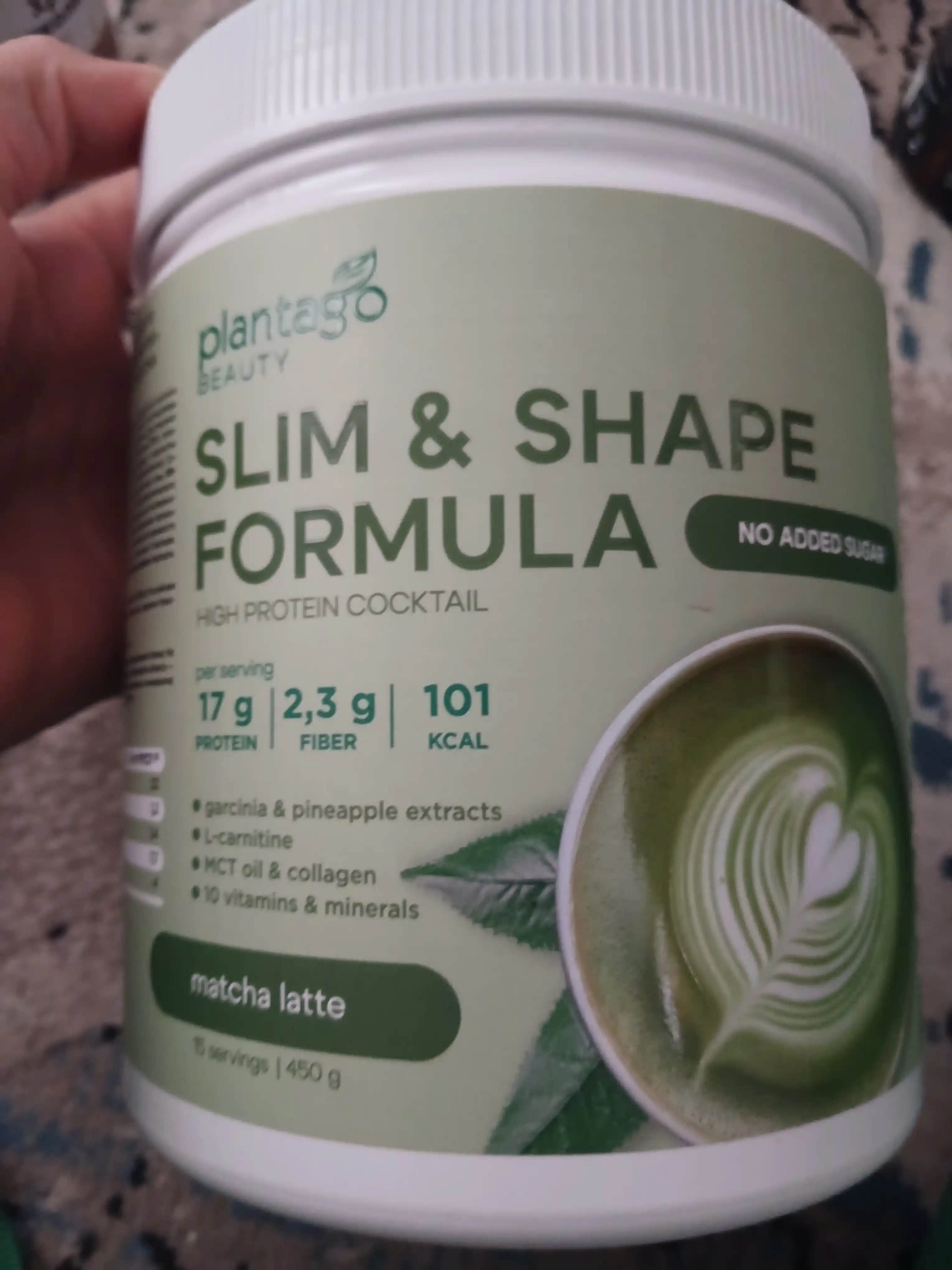 Slim&Shape протеин коктейль для похудения, с L-карнитином коллагеном и клетчаткой, ХАЛЯЛЬ