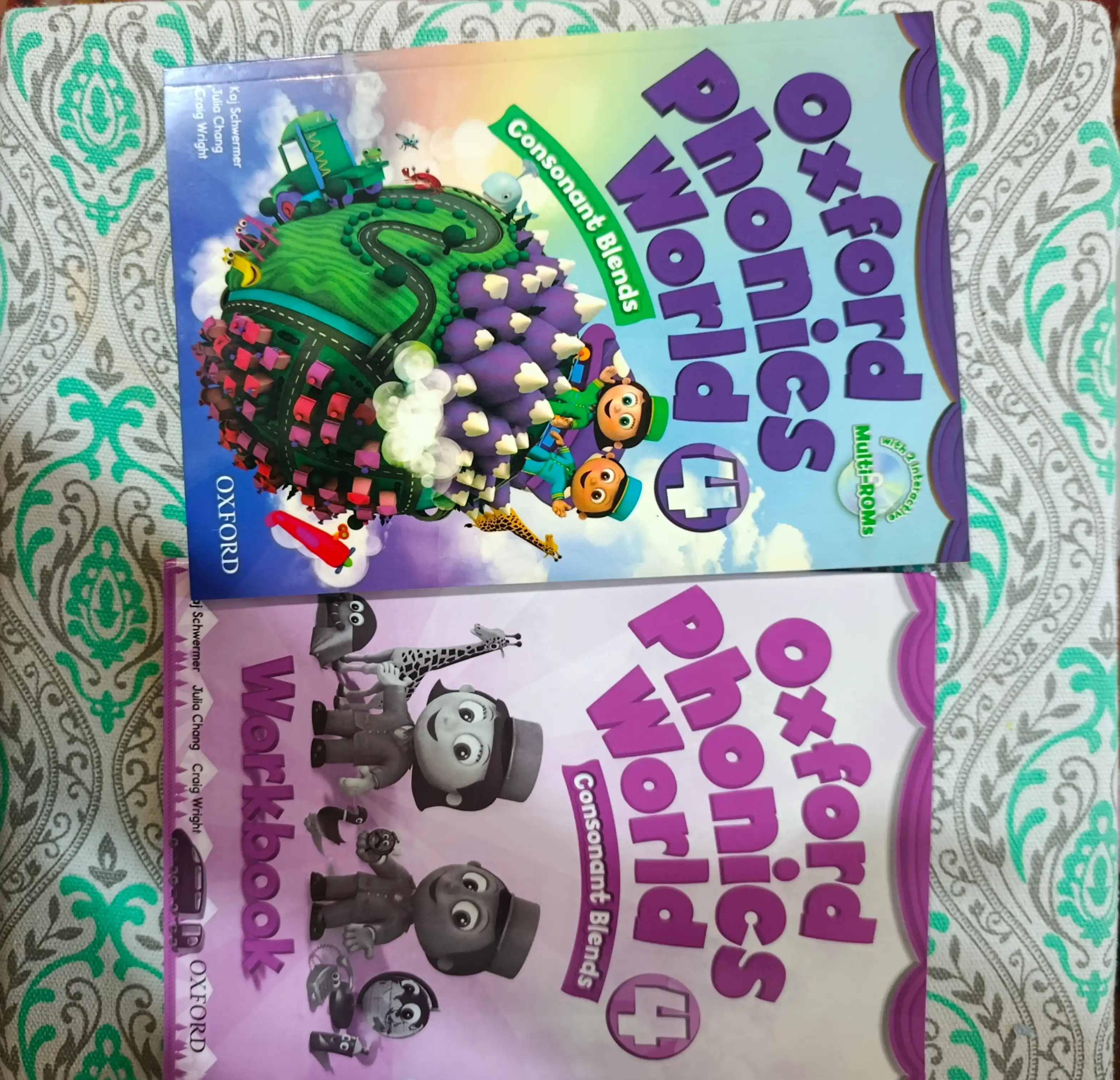 Oxford Phonics World 1, 2, 3, 4, 5-darajalar Student’s Book, Workbook