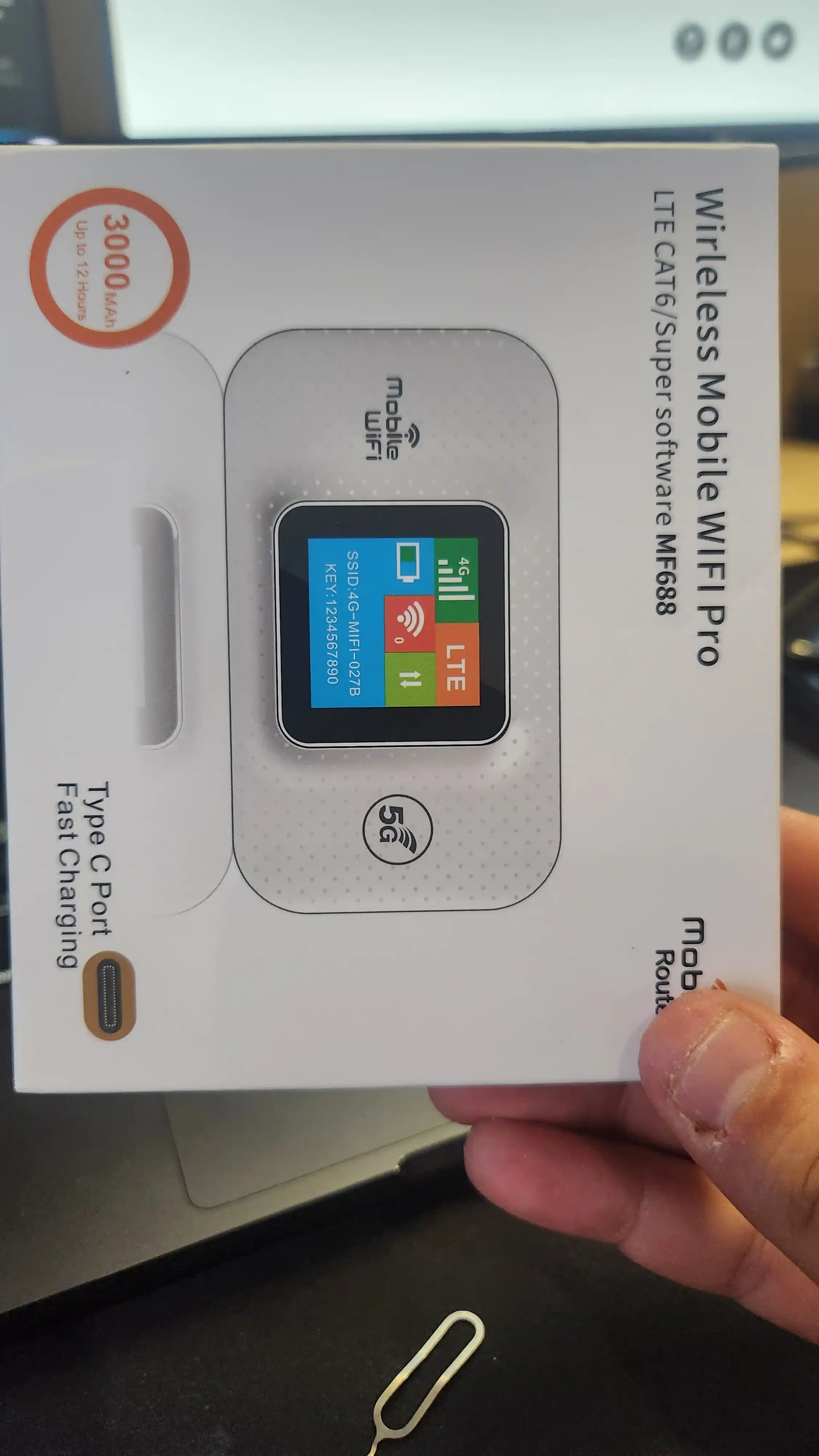 Cho'ntak Wi-Fi, router, sim kartalik wi fi router, 4G, LTE