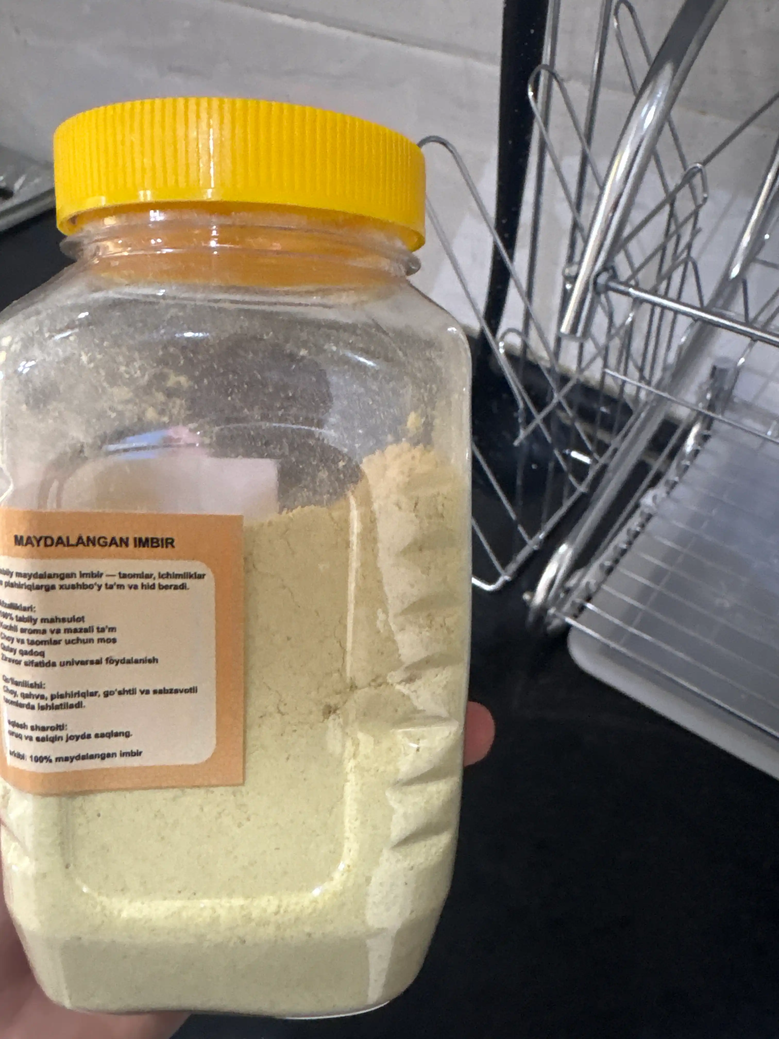 Imbir, Zanjabil, Maydalangan Imbir (Zanjabil maydalangan) 100 gr, 200 gr