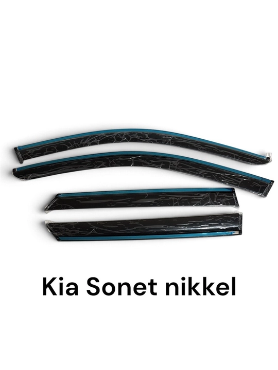 Премиум ветровики дефлекторы Kia Sonet, BYD Yuan Up, Tracker 2, Onix 2024