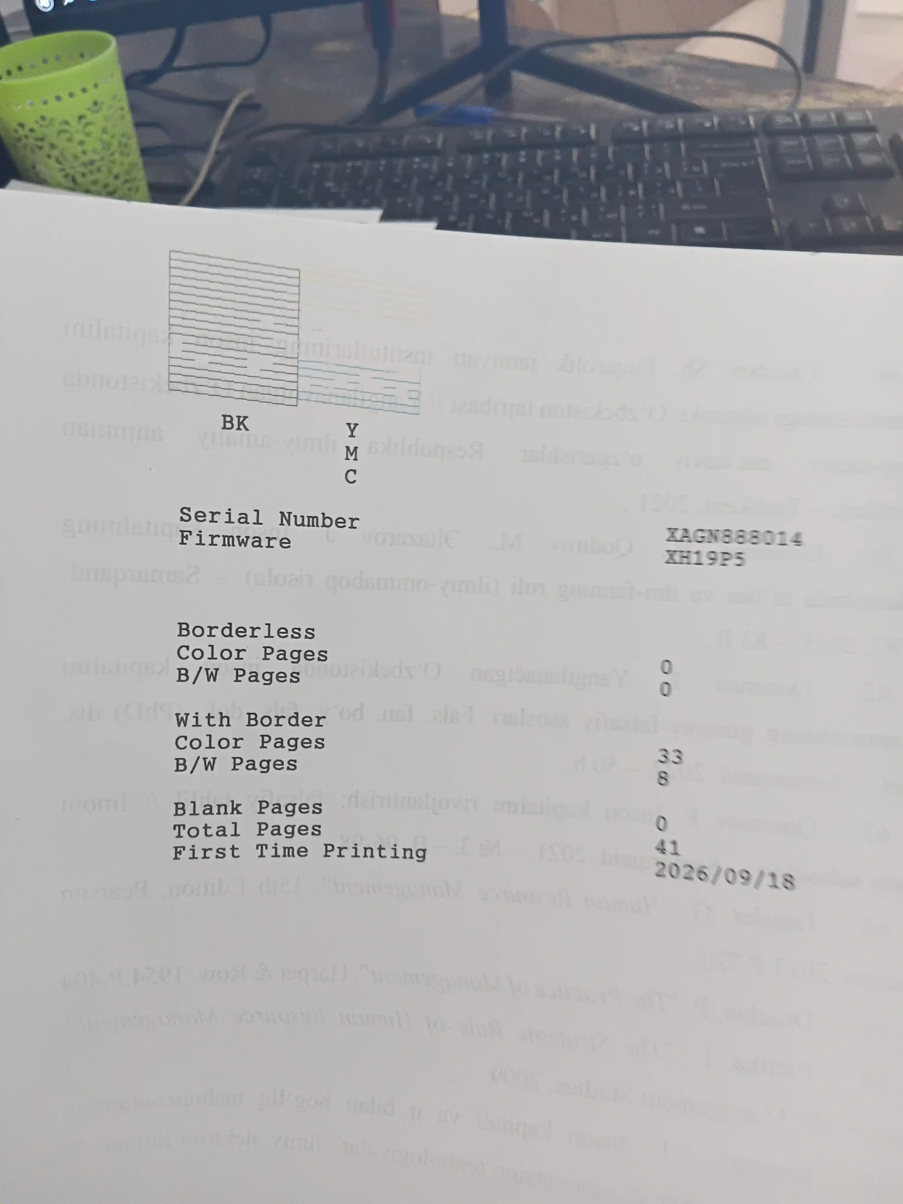 Printer Epson L3200, A4 format, rangli