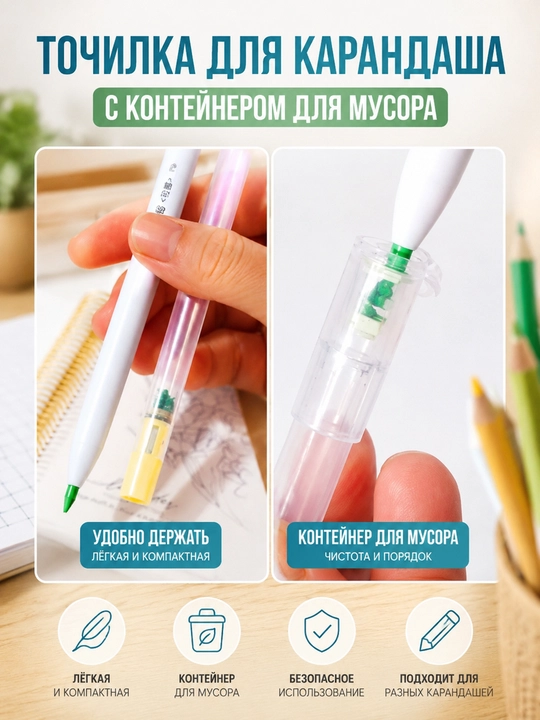 Автоматические цветные карандаши 12-18 цветов