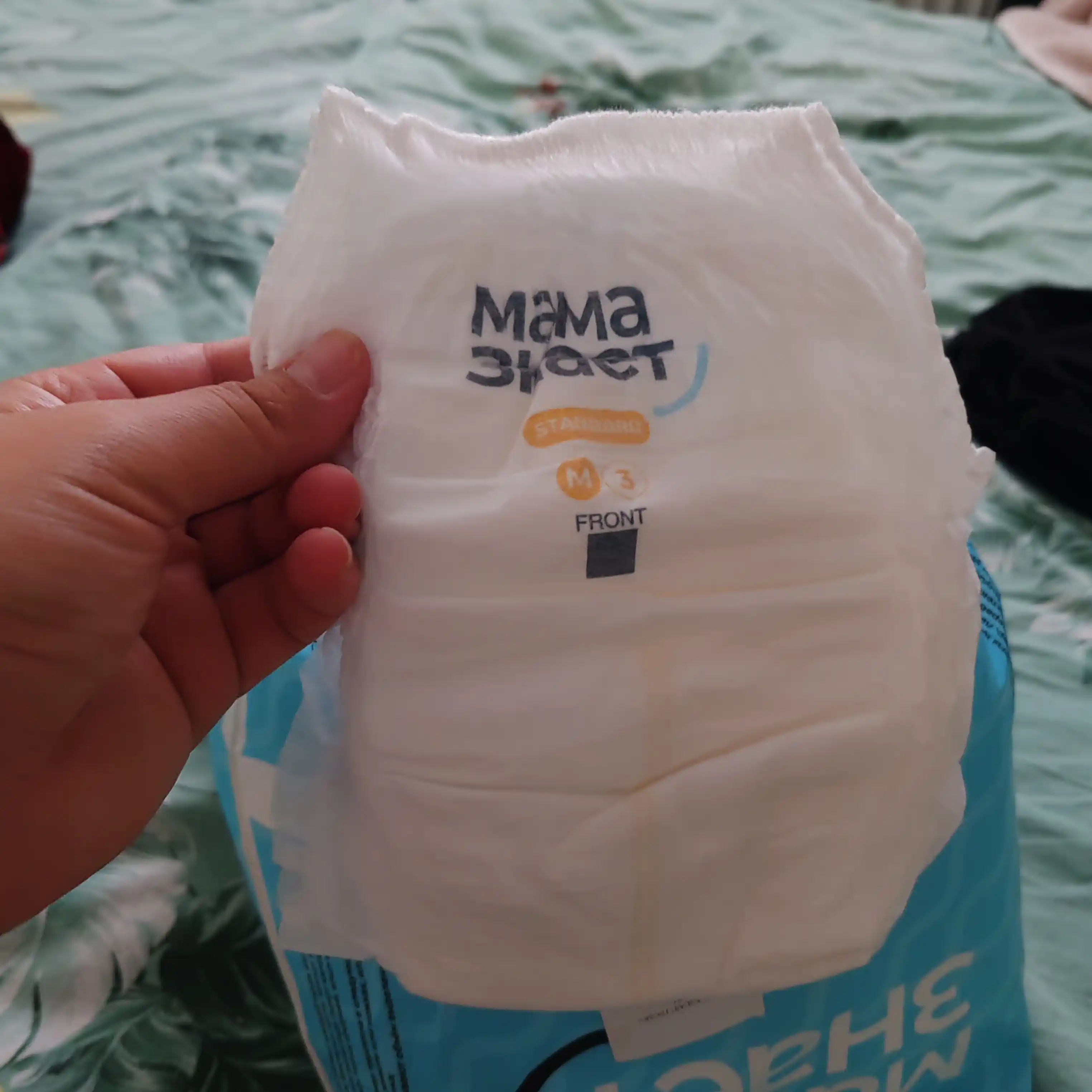 Mama Znaet bolalar uchun gipoallergen trusik tagliklar, o‘lchamlari M, L, XL, XXL