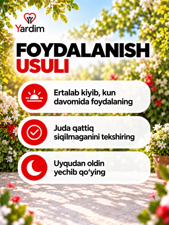 Antivarikoz kompressiyali zamokli golfilar, erkaklar va ayollar uchun, Y-10035