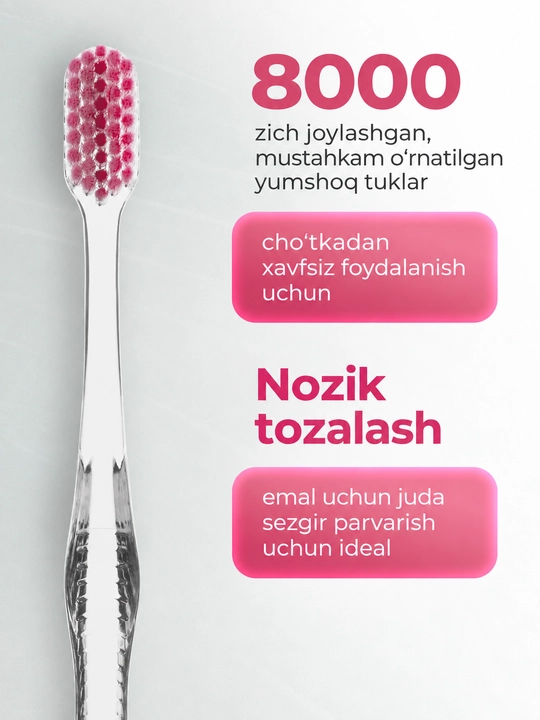 Revyline SM 6000 Smart yumshoq tish cho‘tkasi, tish va milklarni tozalash uchun
