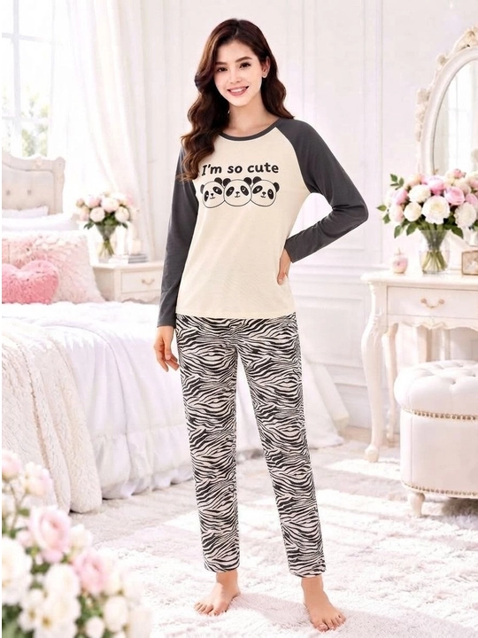 2/1 Ayollar pijamasi 2 talik pijama paxtali pijama futbolka shim uy kiyimi qulay pinyuar