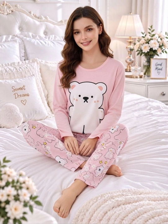 2/1 Ayollar pijamasi 2 talik pijama paxtali pijama futbolka shim uy kiyimi qulay pinyuar