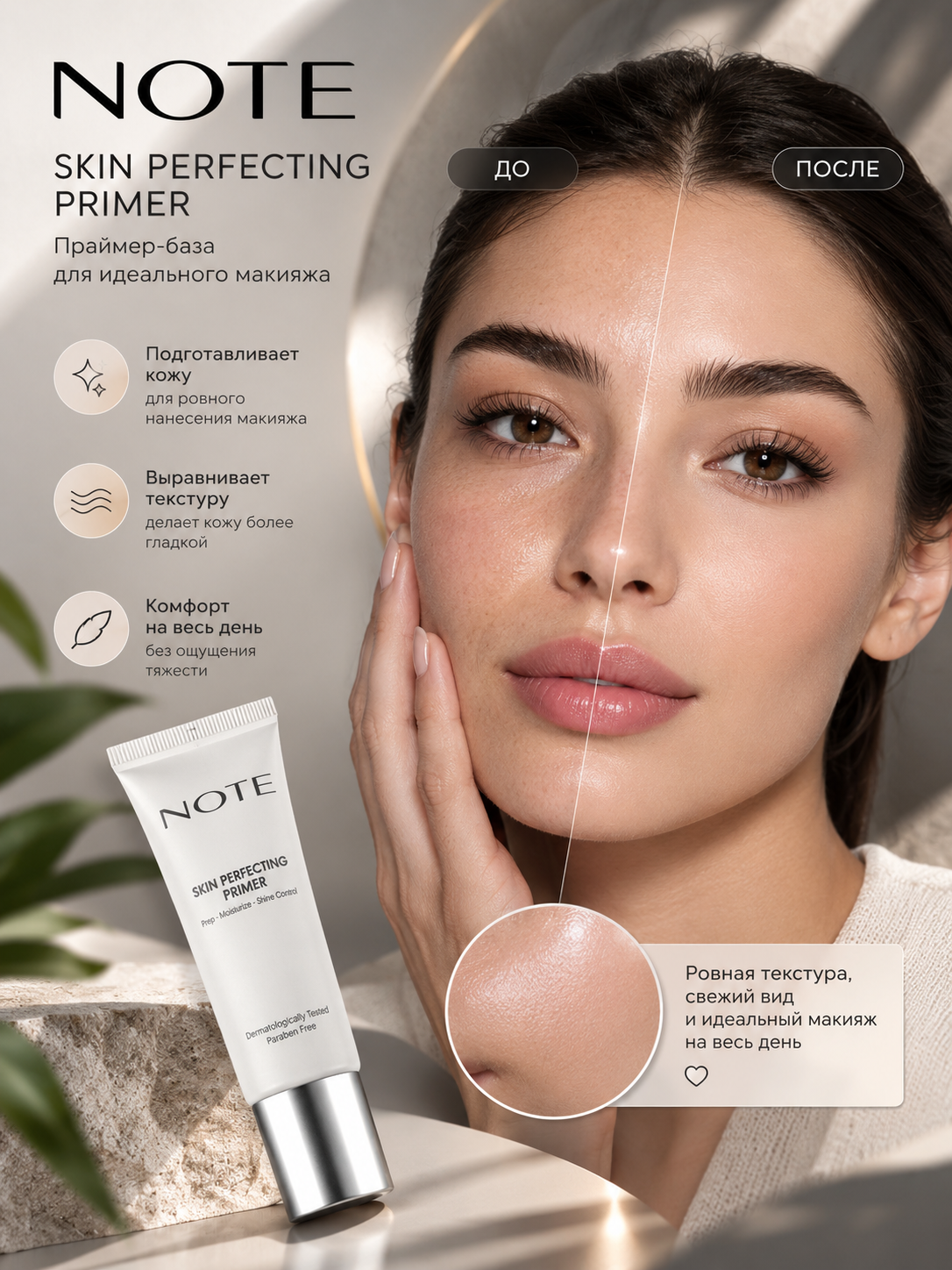 NOTE Skin Perfecting Primer, база под макияж