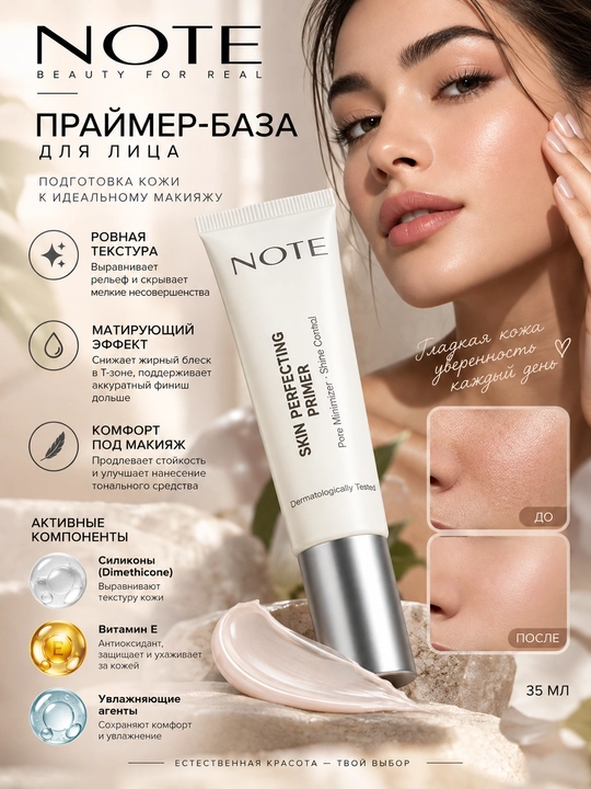 NOTE Skin Perfecting Primer, база под макияж