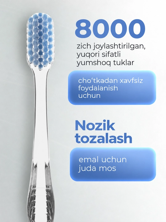 Revyline SM 6000 Smart yumshoq tish cho‘tkasi, tish va milklarni tozalash uchun