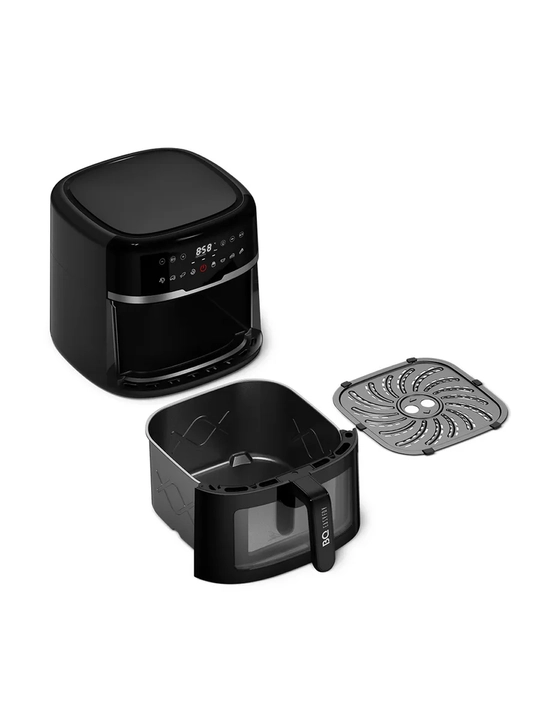 Аэрогриль мультипечь BQ AFU5011ZS 5л,AFU9011ZS 9л Duo Heat,технология Air Cycle,8 программ