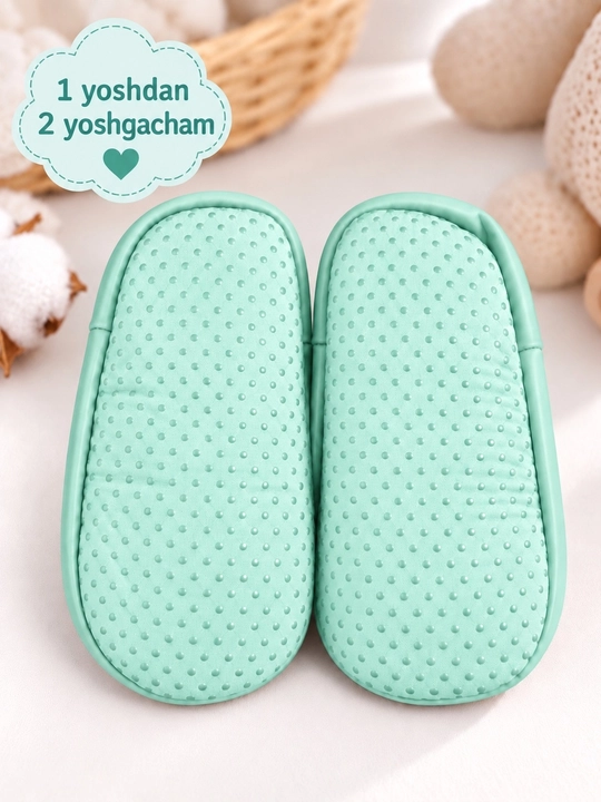 1-2 yoshli chaqaloqlar uchun sirpanmaydigan paypoqlar