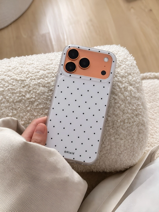 Чехол для iPhone женский прозрачный с принтом, защитой камеры