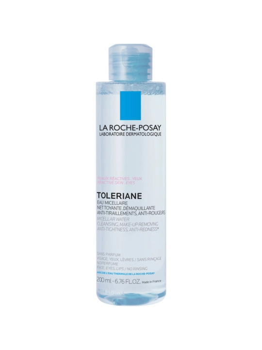 La Roche-Posay Toleriane Мицеллярная вода для склонной к аллергии чувствительной кожи лица и области вокруг глаз, 200 мл